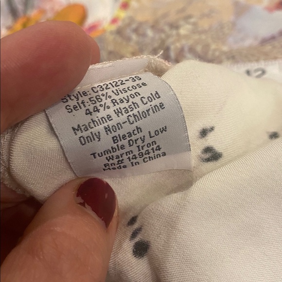 Johnny Was Floral Multicolor Maxi Dress - Picture 11 of 12